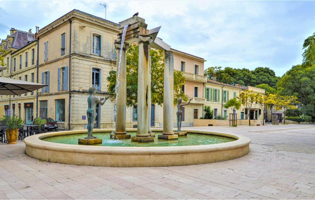 Appartement 3 Min A Pied Du Centre D'Uzes Parking Piscine Exteriör bild
